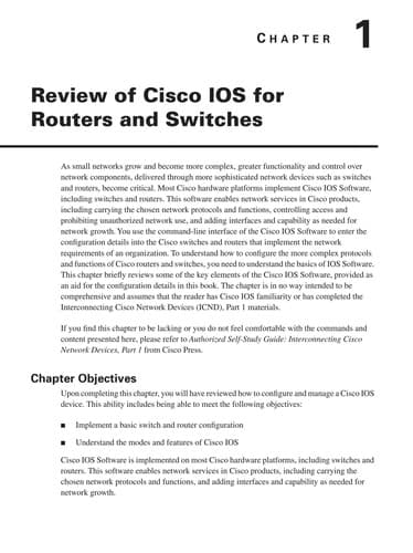 Tapa de Interconnecting Cisco network devices