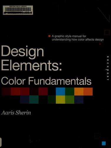 Tapa de Design elements, color fundamentals