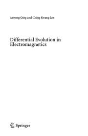 Tapa de Differential Evolution in Electromagnetics