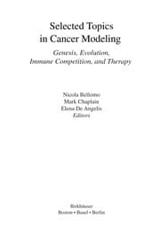 Tapa de Selected topics in cancer modeling