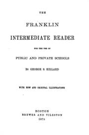 Tapa de The Franklin Intermediate Reader: For the Use of Public and Private Schools