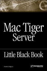 Tapa de The Mac Tiger Server Black Book (Little Black Books (Paraglyph Press))