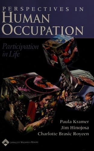 Tapa de Perspectives in human occupation