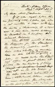 Tapa de [Letter to] My dear Mrs. Chapman