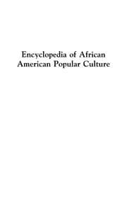 Tapa de Encyclopedia of African American popular culture