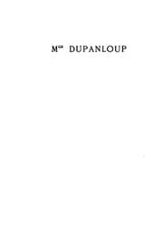Tapa de Mgr. Dupanloup, un grand évêque
