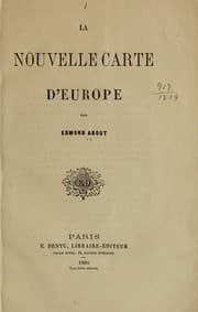 Tapa de La nouvelle carte d'Europe