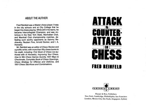 Tapa de Attack & counterattack in chess