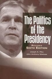 Tapa de The politics of the presidency