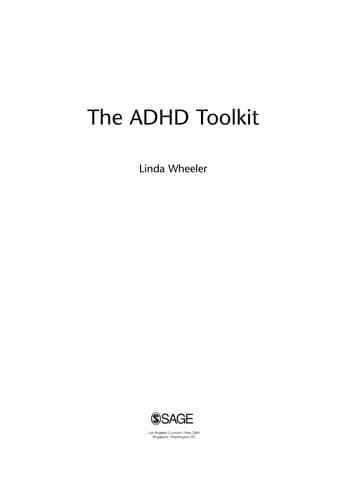 Tapa de The ADHD toolkit