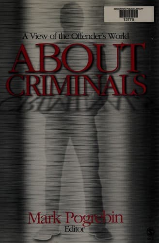 Tapa de About criminals