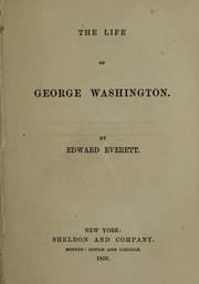 Tapa de The life of George Washington