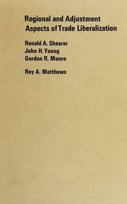 Tapa de Regional and adjustment aspects of trade liberalization