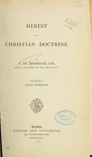 Tapa de Heresy and Chistian doctrine