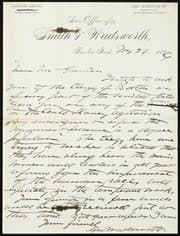 Tapa de [Letter to] Dear Mr. Garrison