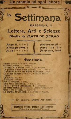 Tapa de La Settimana