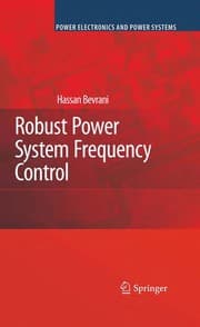 Tapa de Robust Power System Frequency Control