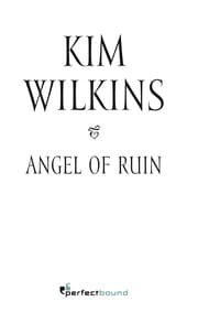 Tapa de Angel of ruin