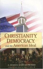 Tapa de Christianity, democracy, and the American ideal