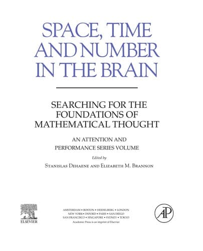 Tapa de Space, Time and Number in the Brain