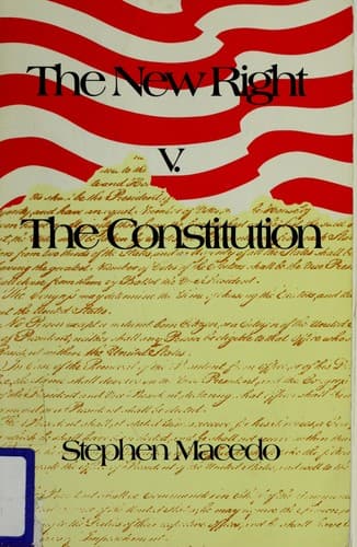Tapa de The New Right v. the Constitution