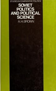 Tapa de Soviet politics and political science