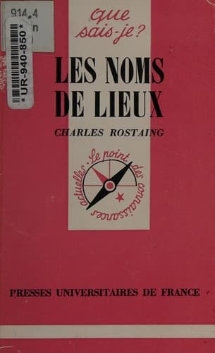Tapa de Les noms de lieux
