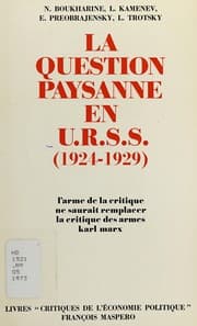 Tapa de La Question paysanne en U.R.S.S. de 1924 à 1929
