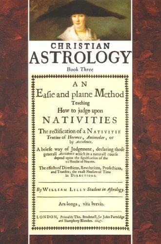 Tapa de Christian Astrology, Book 3