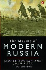 Tapa de The making of modern Russia