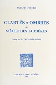 Tapa de Clartés et ombres du siècle des lumières