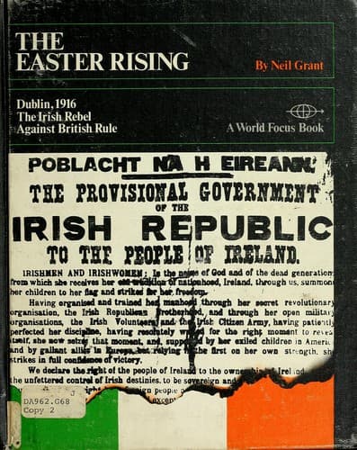 Tapa de The Easter Rising, Dublin, 1916