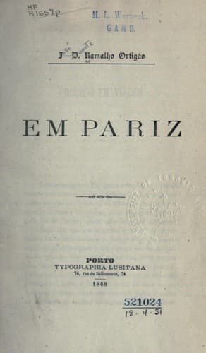 Tapa de Em Pariz