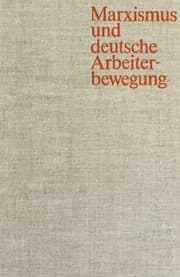 Tapa de Marxismus und deutsche Arbeiterbewegung