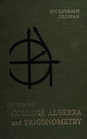 Tapa de Integrated college algebra and trigonometry