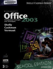 Tapa de Microsoft Office 2003 - School Edition