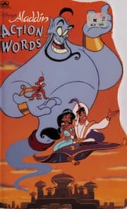 Tapa de Disney's Aladdin action words