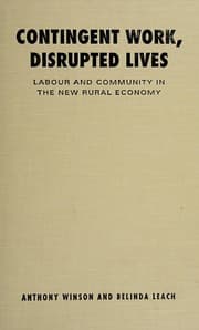 Tapa de Contingent work, disrupted lives