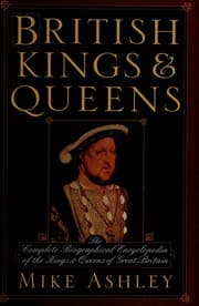 Tapa de British kings & queens
