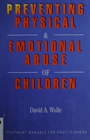 Tapa de Preventing physical and emotional abuse of children