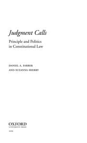Tapa de Judgment calls