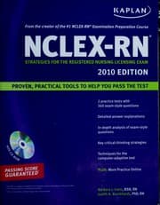 Tapa de Kaplan NCLEX-RN Exam 2009-2010 with CD-ROM