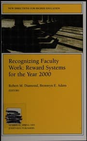 Tapa de Recognizing Faculty Work