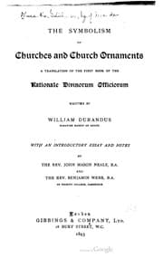Tapa de The symbolism of churches and church ornaments
