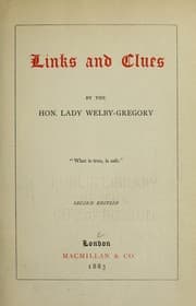 Tapa de Links and clues