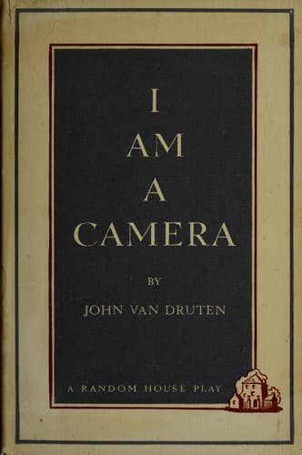 Tapa de I am a camera