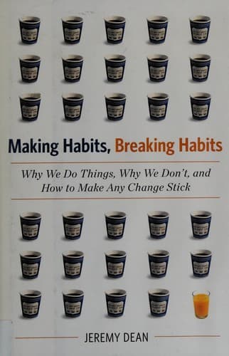 Tapa de Making habits, breaking habits