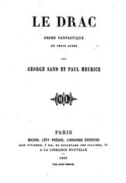 Tapa de Le drac, drame fantastique en trois actes