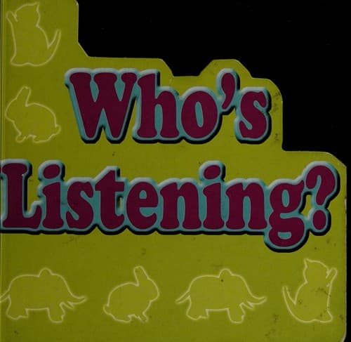 Tapa de Who's listening?
