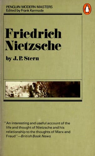 Tapa de Friedrich Nietzsche